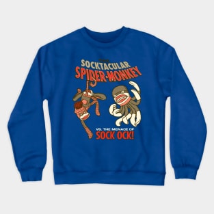 The Socktacular Spider-Monkey Crewneck Sweatshirt